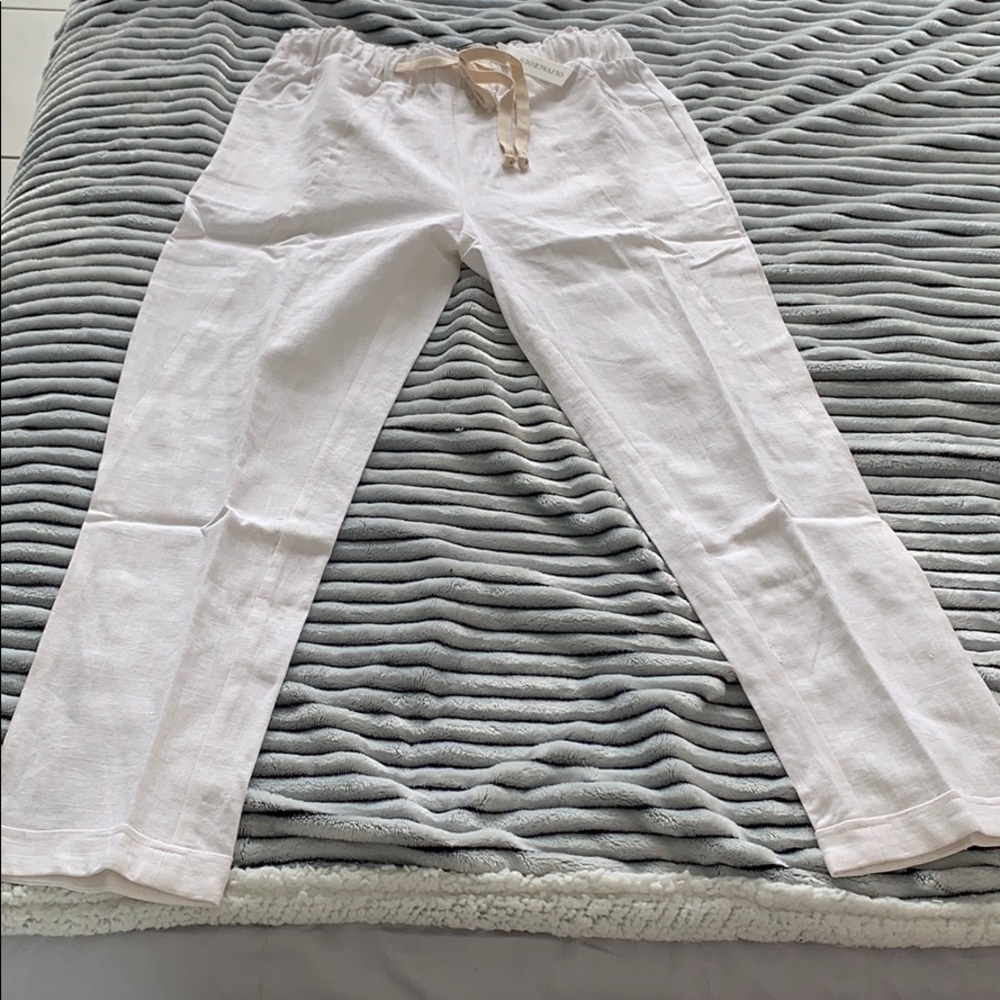 White trousers